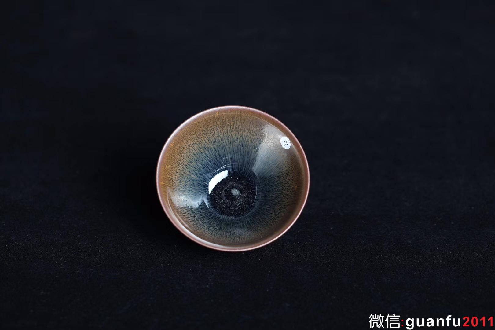 把盞堂柴窯兔毫束口盞9 科班出身鄭滲添老師手作