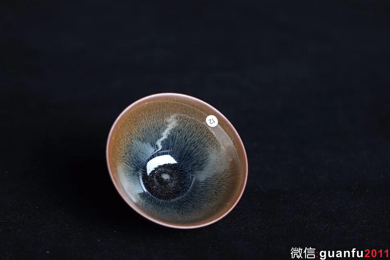 把盞堂柴窯兔毫束口盞9 科班出身鄭滲添老師手作