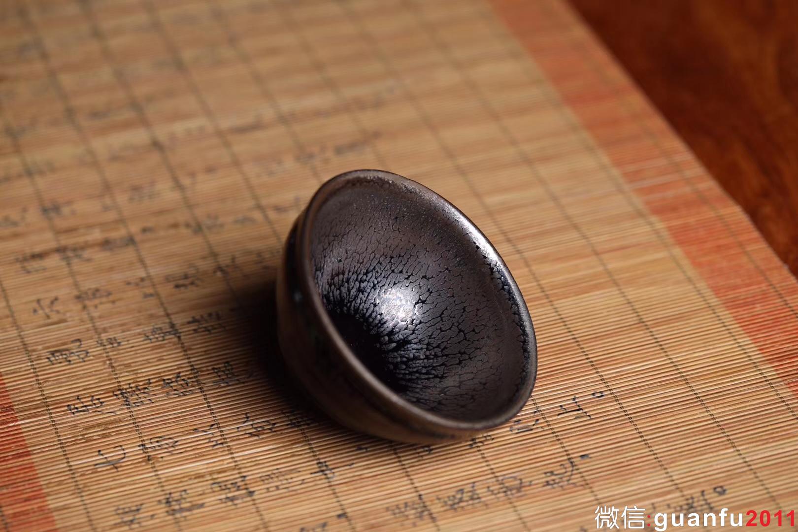 孫建興早期油滴束口盞9.4