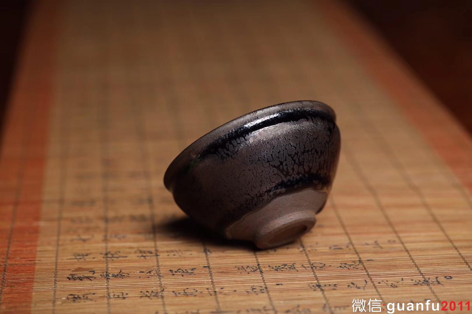 孫建興早期油滴束口盞9.4