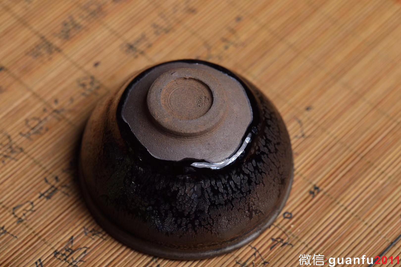 孫建興早期油滴束口盞9.4