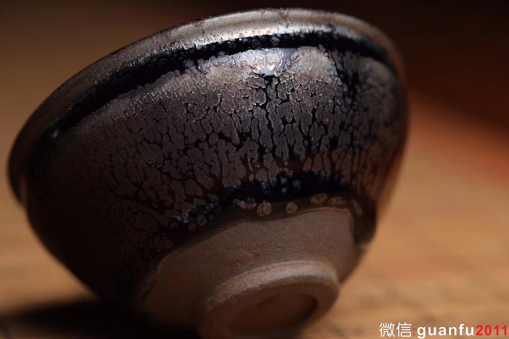 孫建興早期油滴束口盞9.4