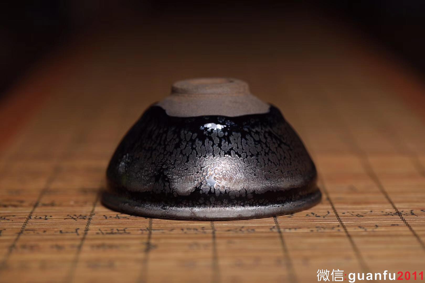 孫建興早期油滴束口盞9.4