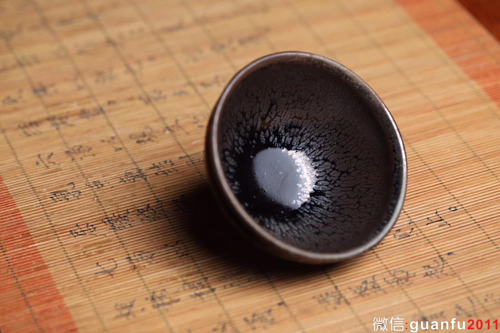 孫建興早期油滴束口盞9.4