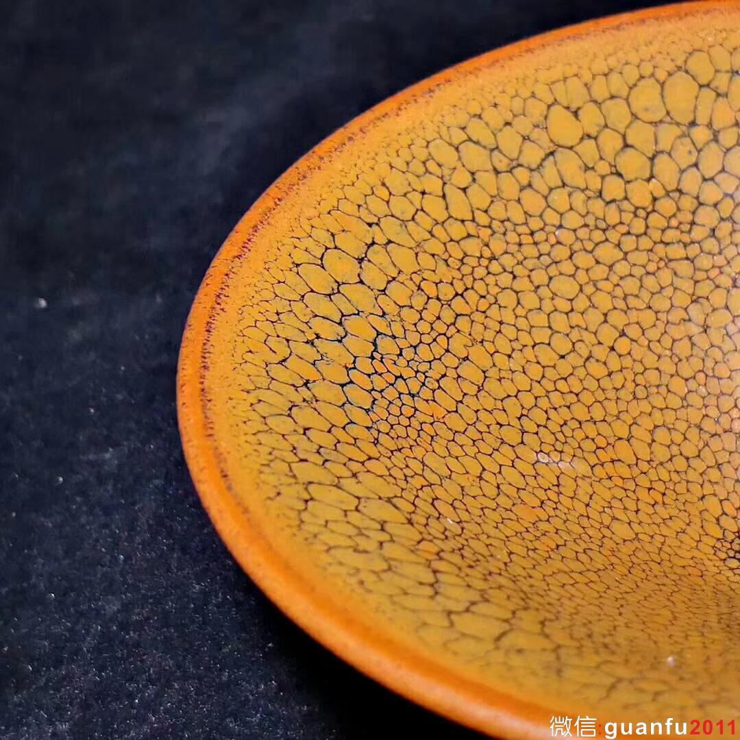 建窯四杰：陳葉琦師傅作品～鷓鴣斑斗笠精品 口徑9.8高4.3