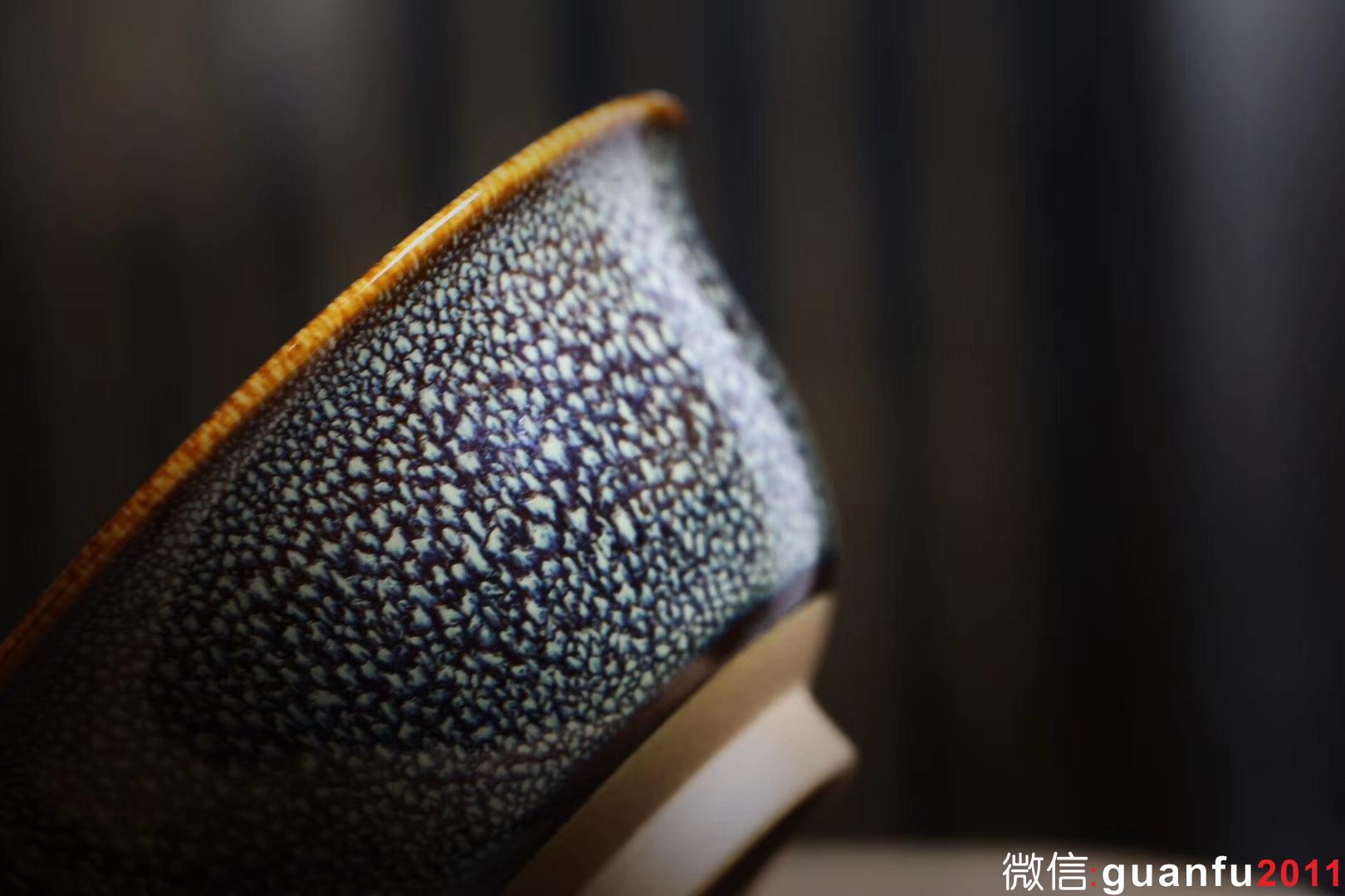 星月盞?范澤鋒 館藏級(jí)斑紋 御供碗形 紫砂胎收藏級(jí)別 ！口徑12 .5公分孤品