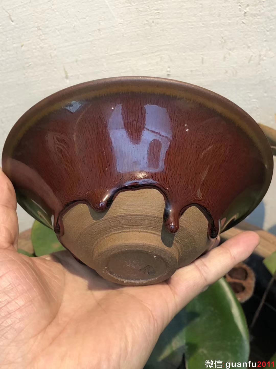 葉禮旺老師 紅鴻 兔毫  大斗笠