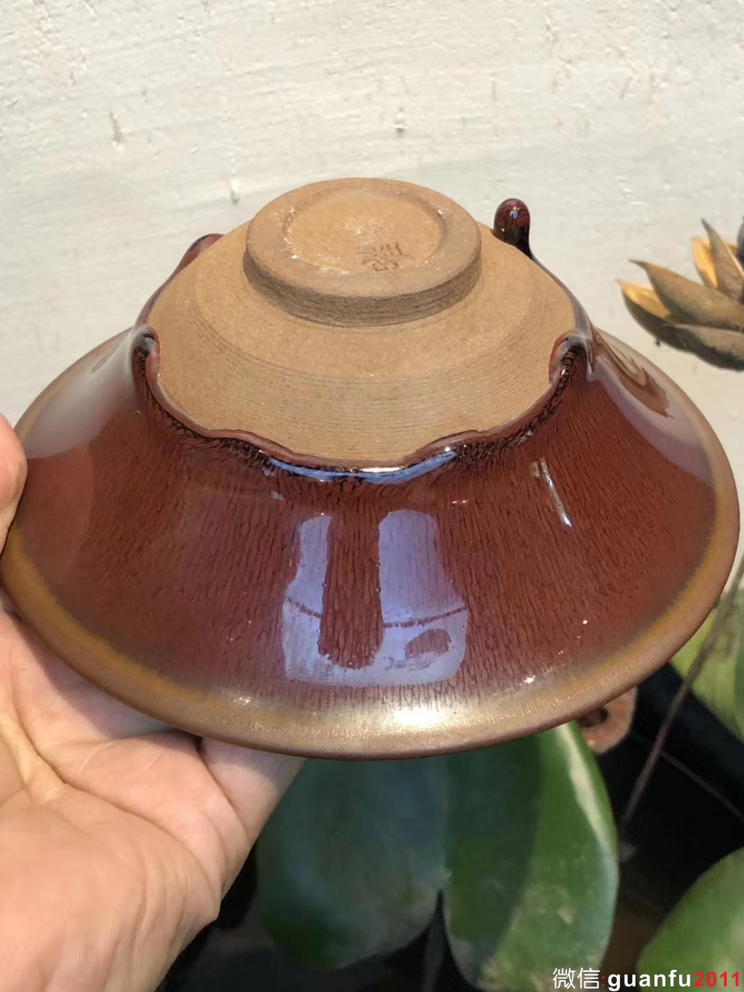 葉禮旺老師 紅鴻 兔毫  大斗笠