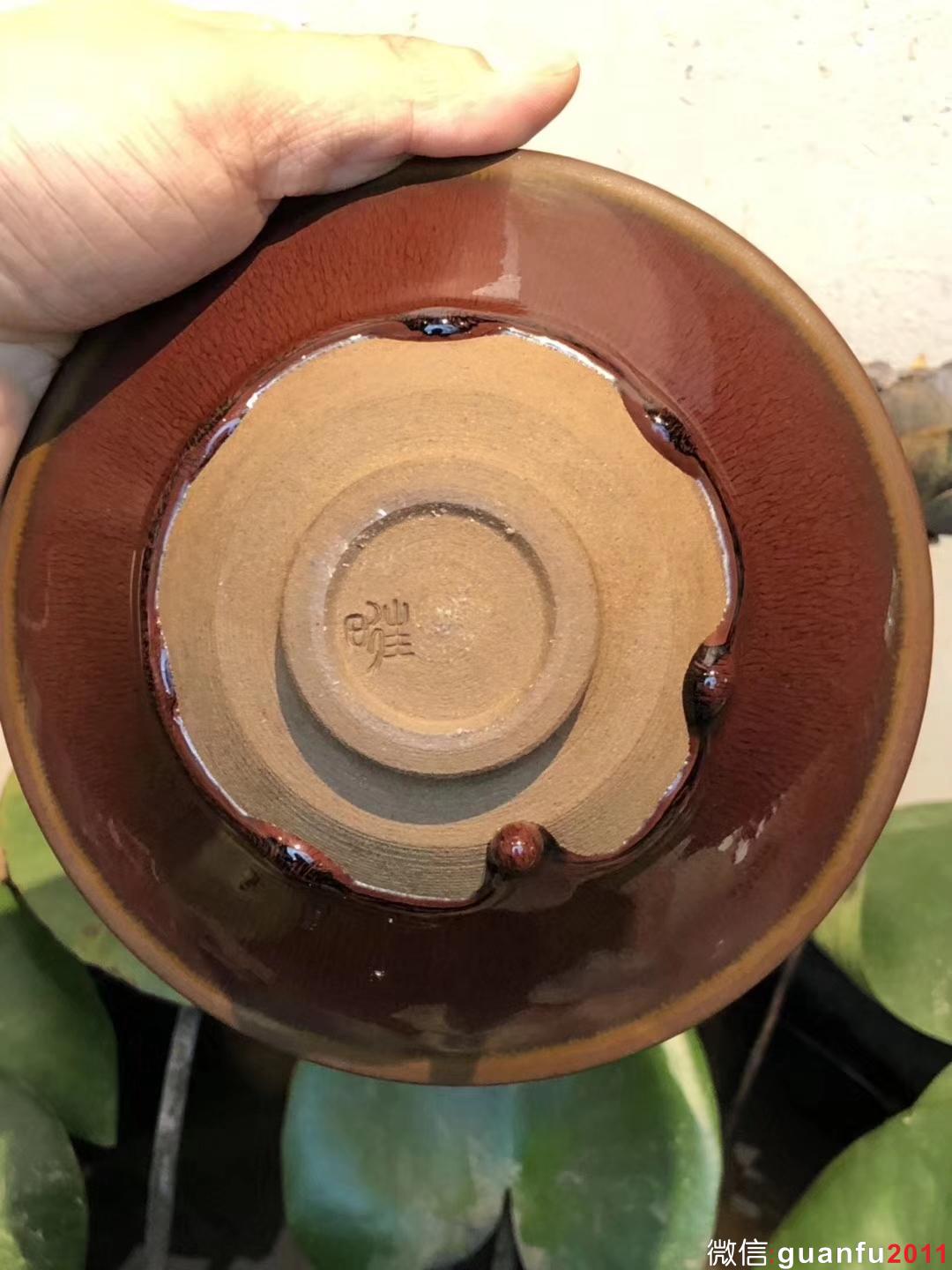 葉禮旺老師 紅鴻 兔毫  大斗笠