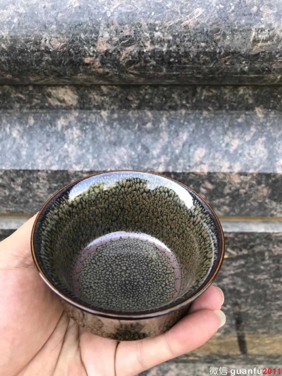 范澤鋒老師作品:竹節(jié)杯-鷓鴣斑