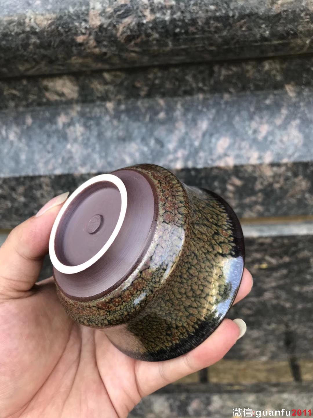 范澤鋒老師作品:竹節(jié)杯-鷓鴣斑