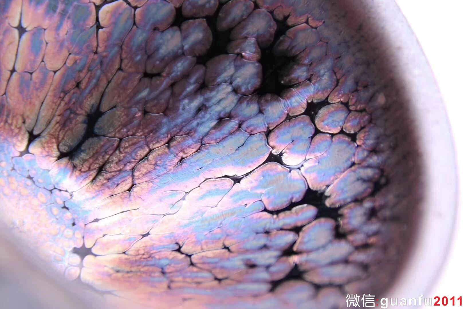 建盞第一品牌「飛惺」 紫金鷓鴣斑 8 x 5.2 cm 極品