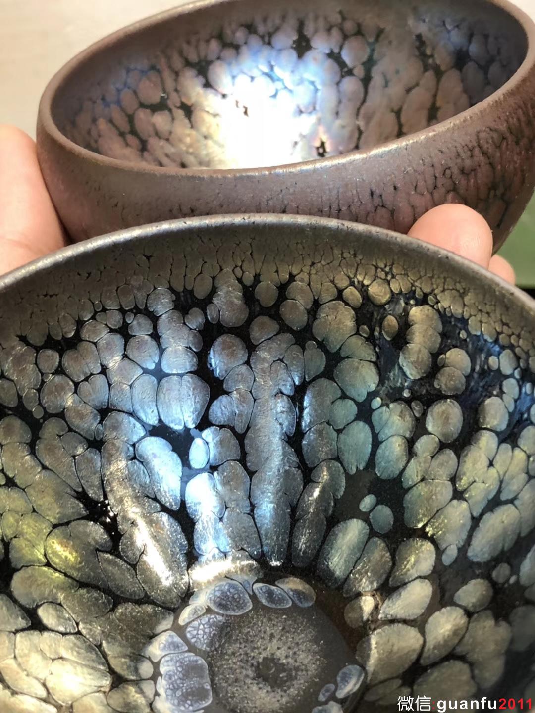 第一品牌 飛惺 缽型 口徑：9高：6 藍(lán)月亮鷓鴣斑 彩金鷓鴣斑