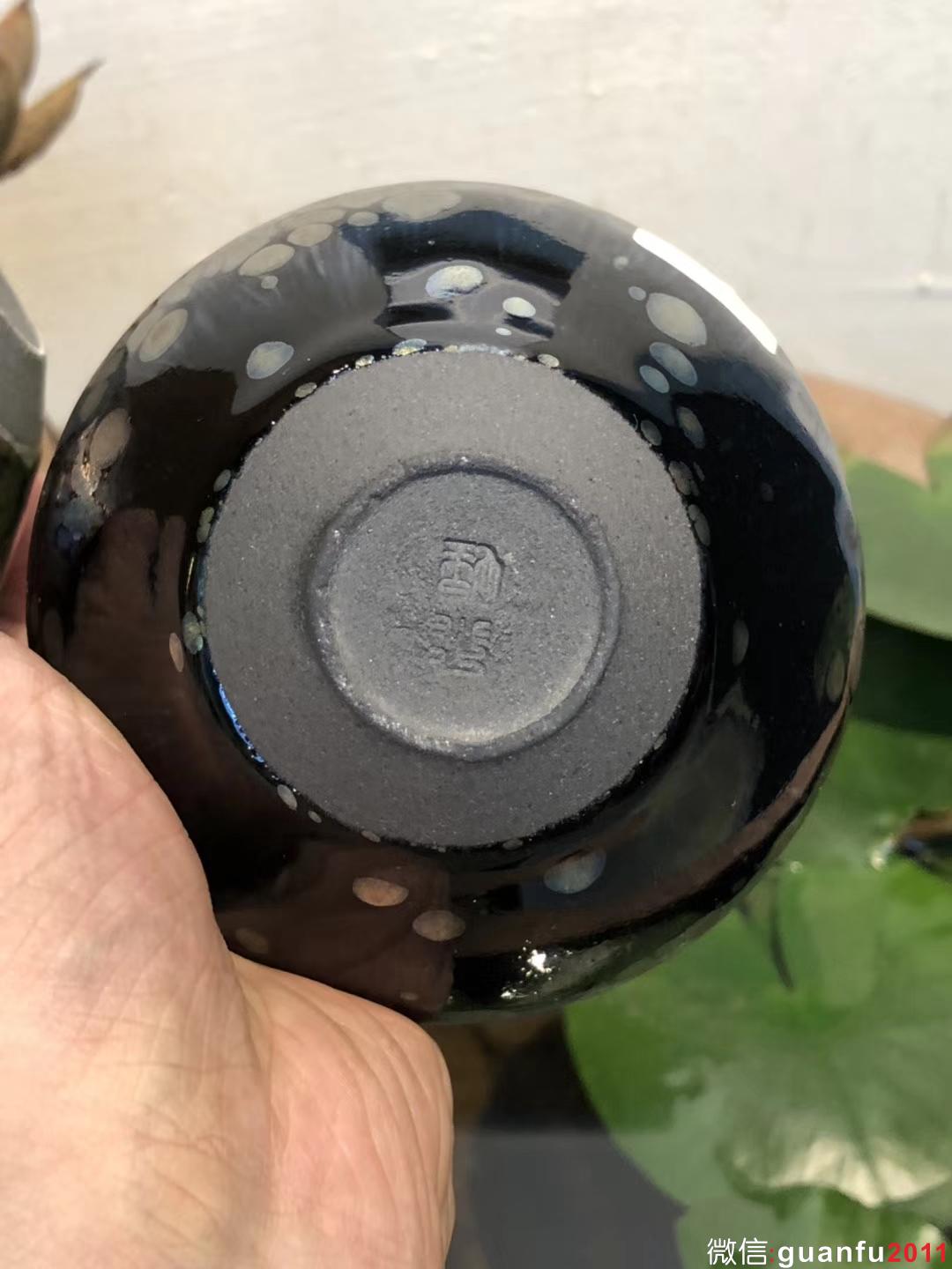 第一品牌 飛惺 缽型 口徑：9高：6 藍(lán)月亮鷓鴣斑 彩金鷓鴣斑