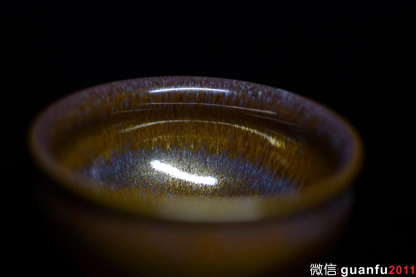 【金絲玉毫】紫砂胎 范澤鋒制 口徑:9公分高5.5公分