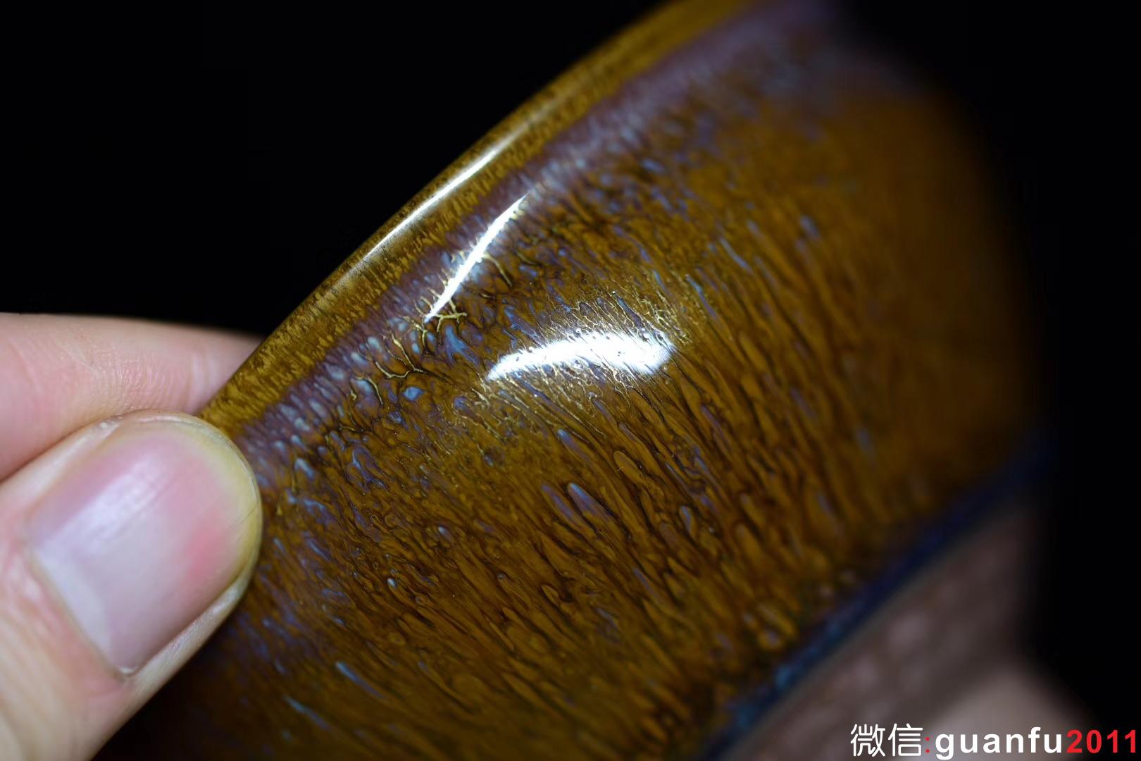 【金絲玉毫】紫砂胎 范澤鋒制 口徑:9公分高5.5公分