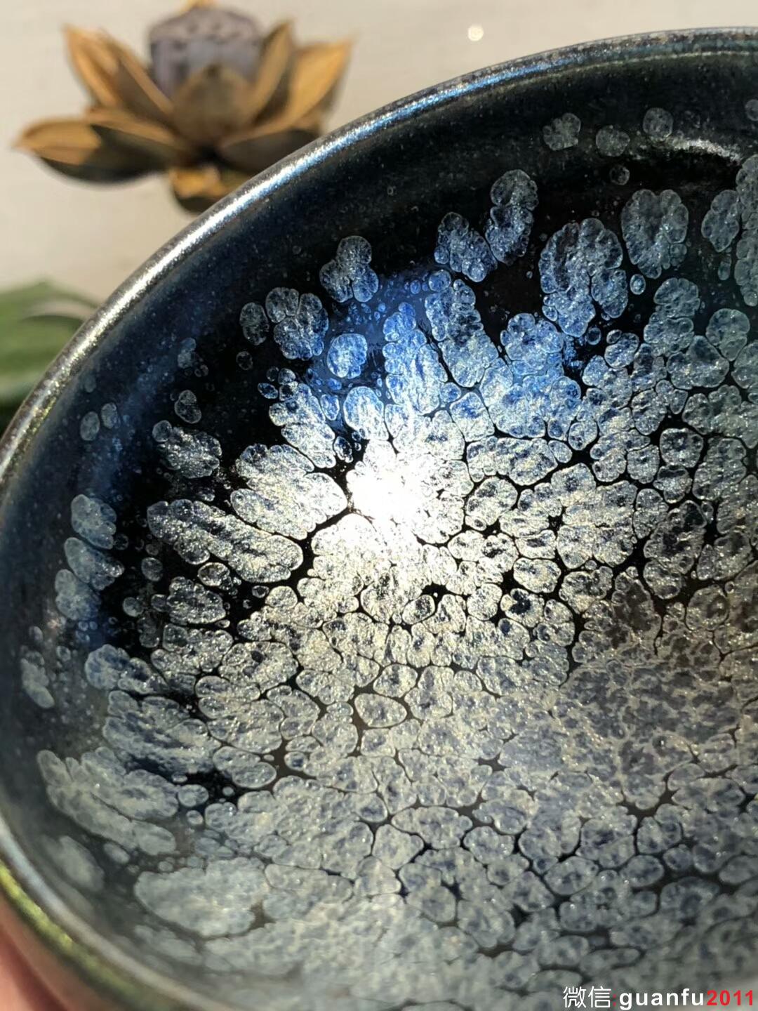 李盞 李昌海：踏雪 缽型 口徑：9高：5