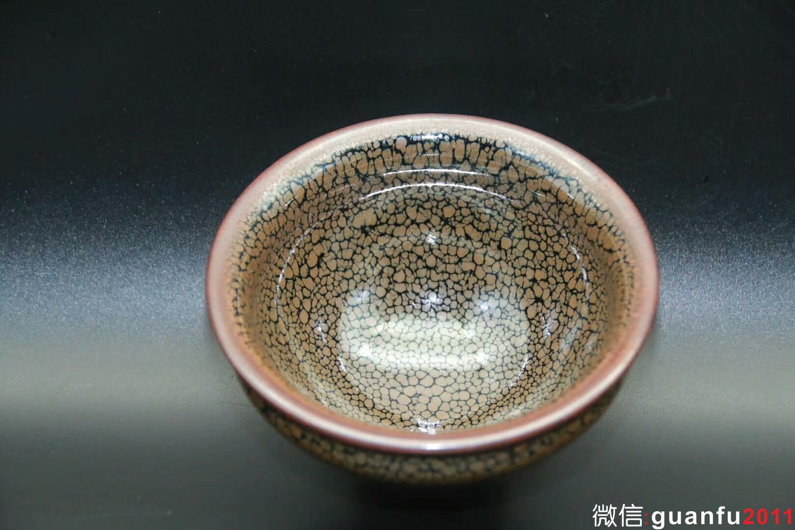 蘇天培老師作品:油滴天目、束口盞，8公分