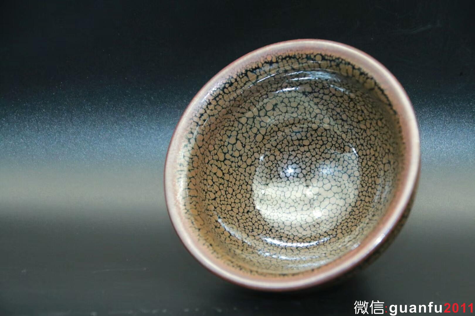 蘇天培老師作品:油滴天目、束口盞，8公分