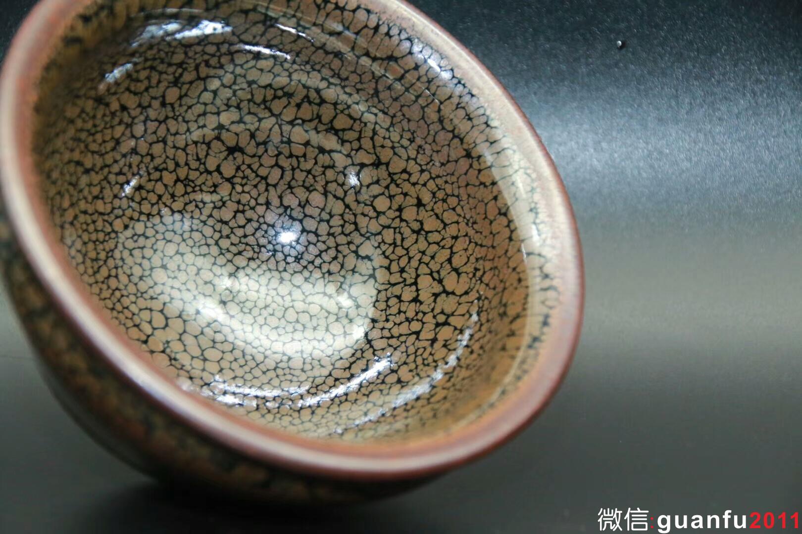 蘇天培老師作品:油滴天目、束口盞，8公分