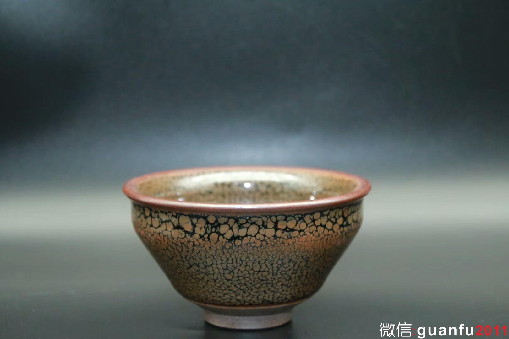 蘇天培老師作品:油滴天目、束口盞，8公分