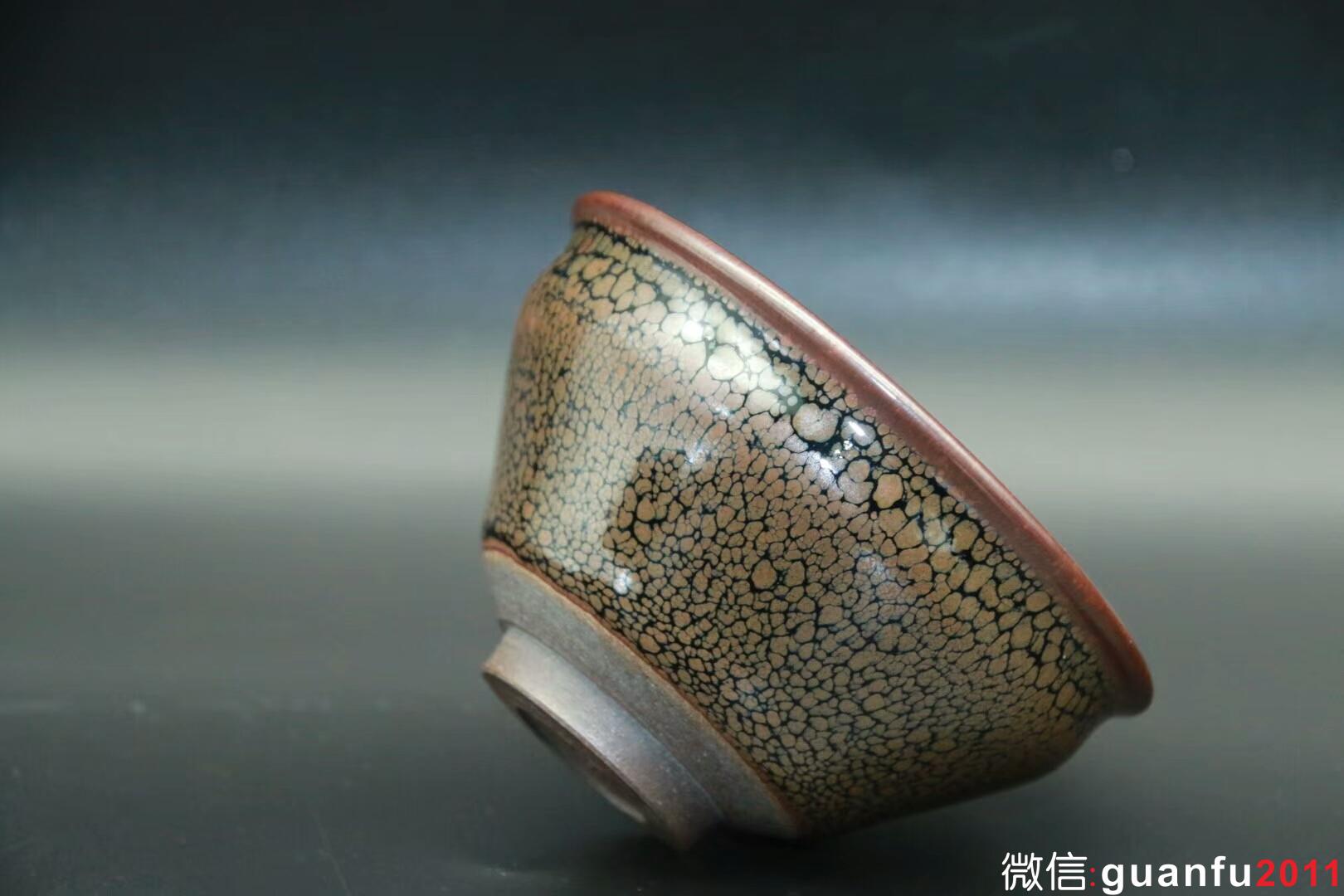 蘇天培老師作品:油滴天目、束口盞，8公分