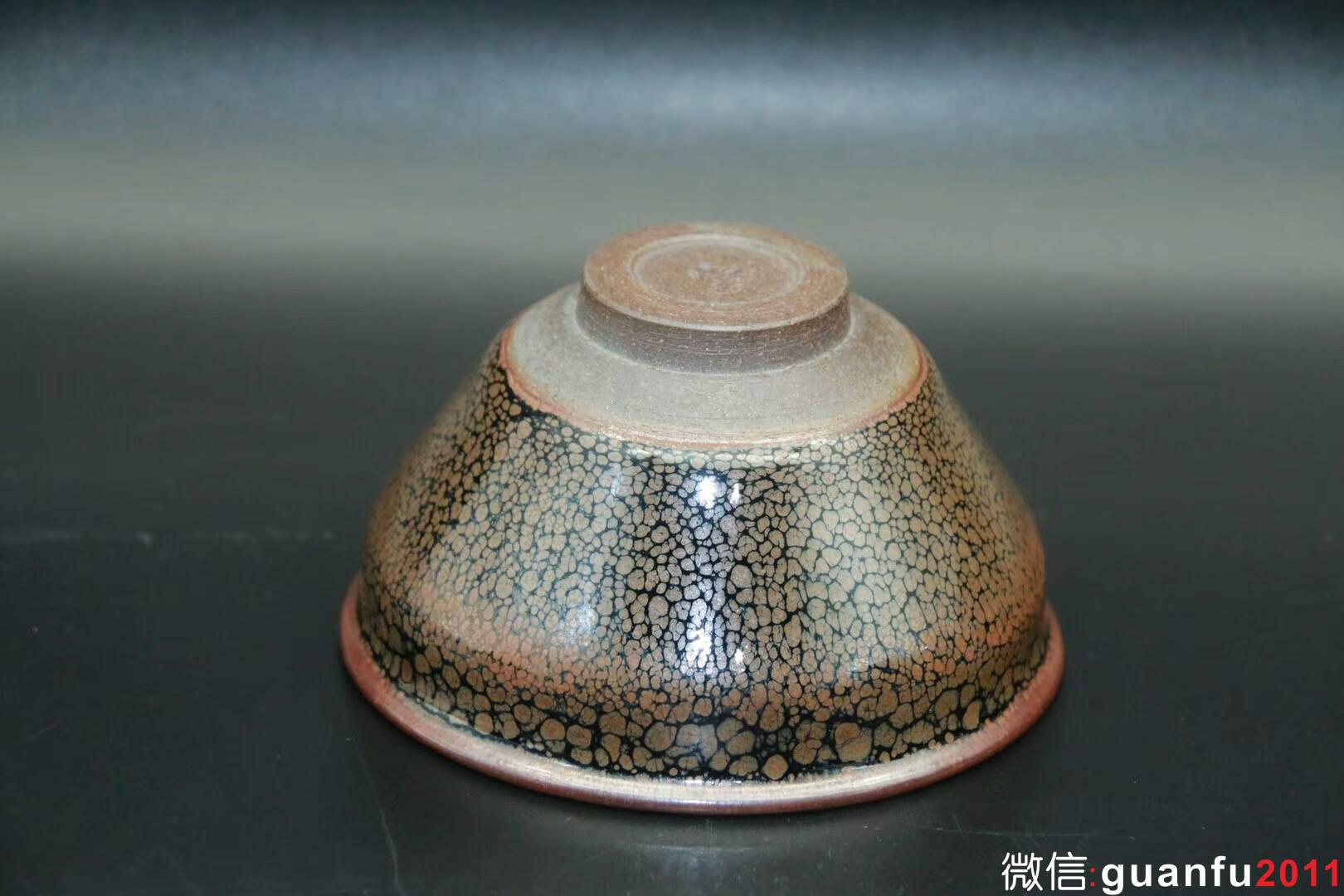 蘇天培老師作品:油滴天目、束口盞，8公分