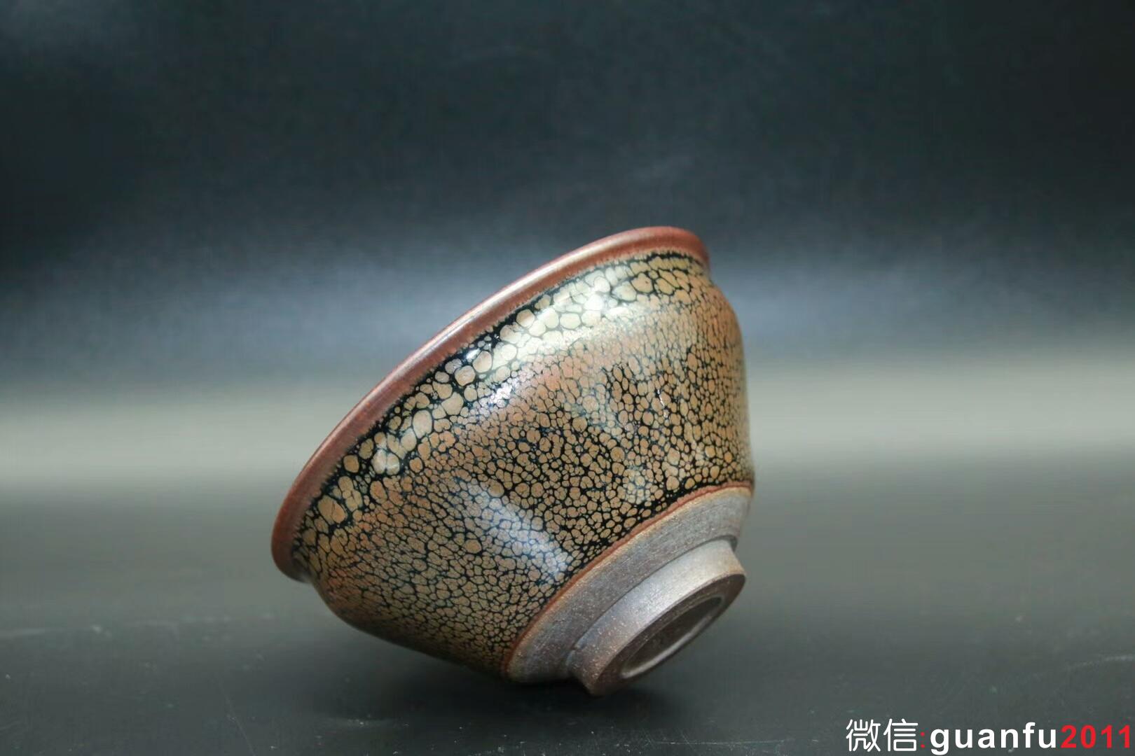 蘇天培老師作品:油滴天目、束口盞，8公分