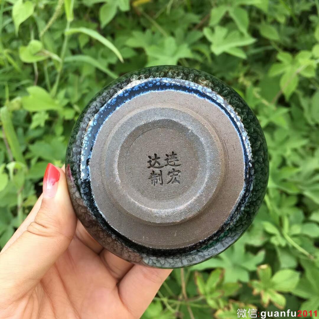 連宏達(dá)老師 精品百花禪定杯 口徑8 高4.3