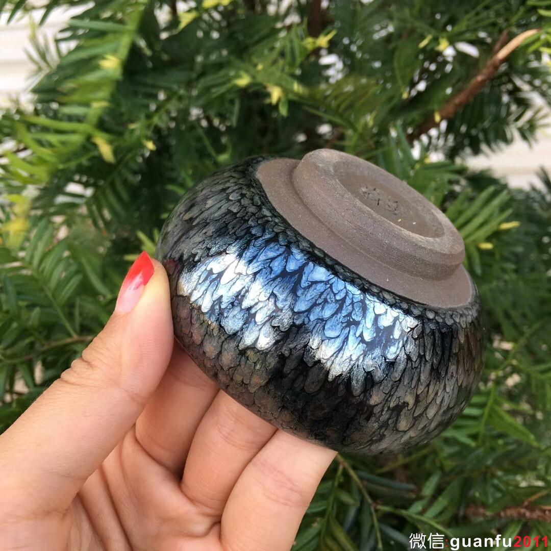 連宏達(dá)老師 精品百花禪定杯 口徑8 高4.3