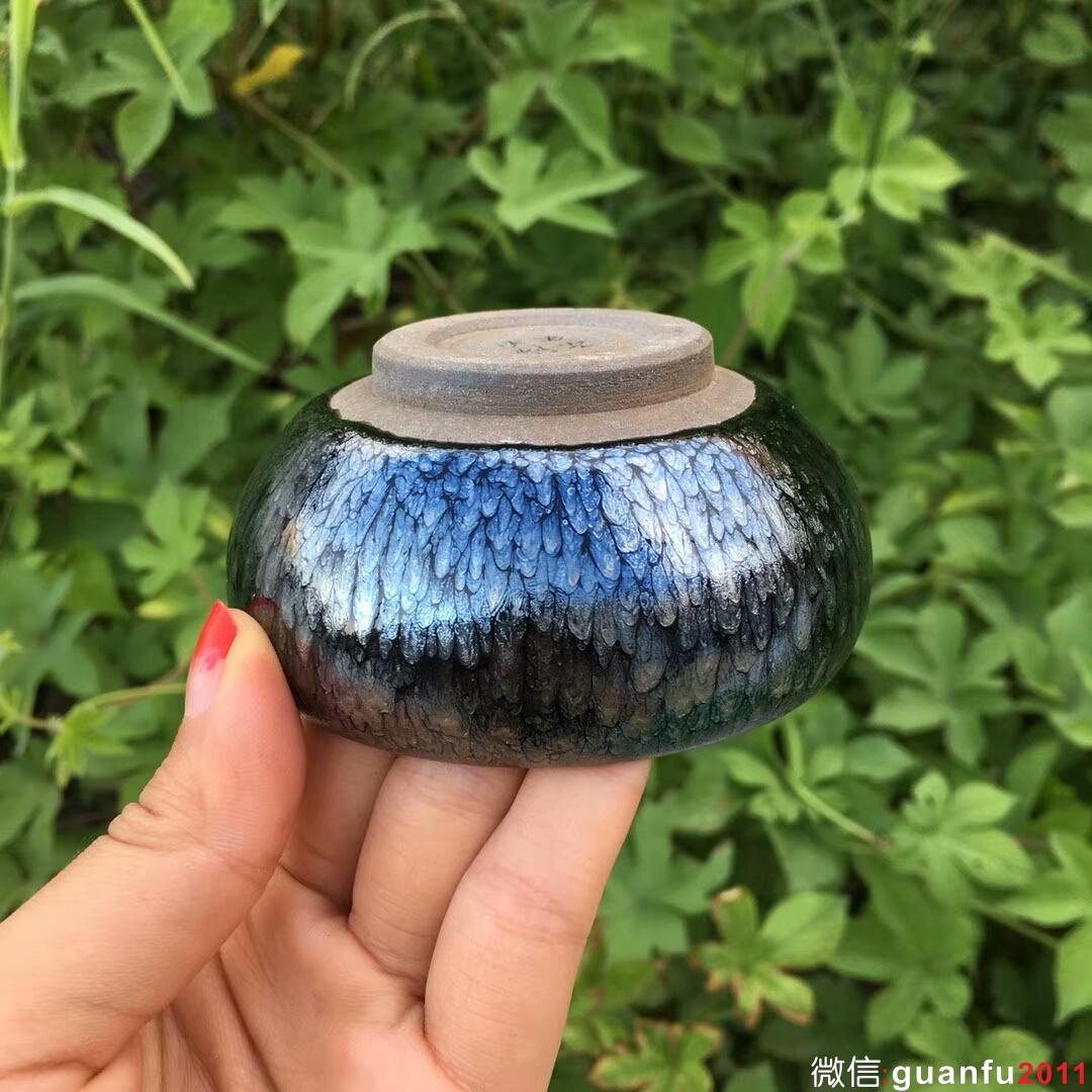 連宏達(dá)老師 精品百花禪定杯 口徑8 高4.3