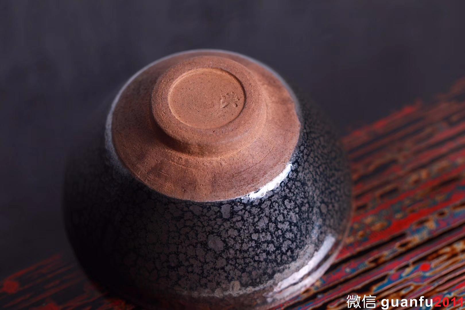 國家級非遺傳承人孫建興 早期制作精品油滴束口盞