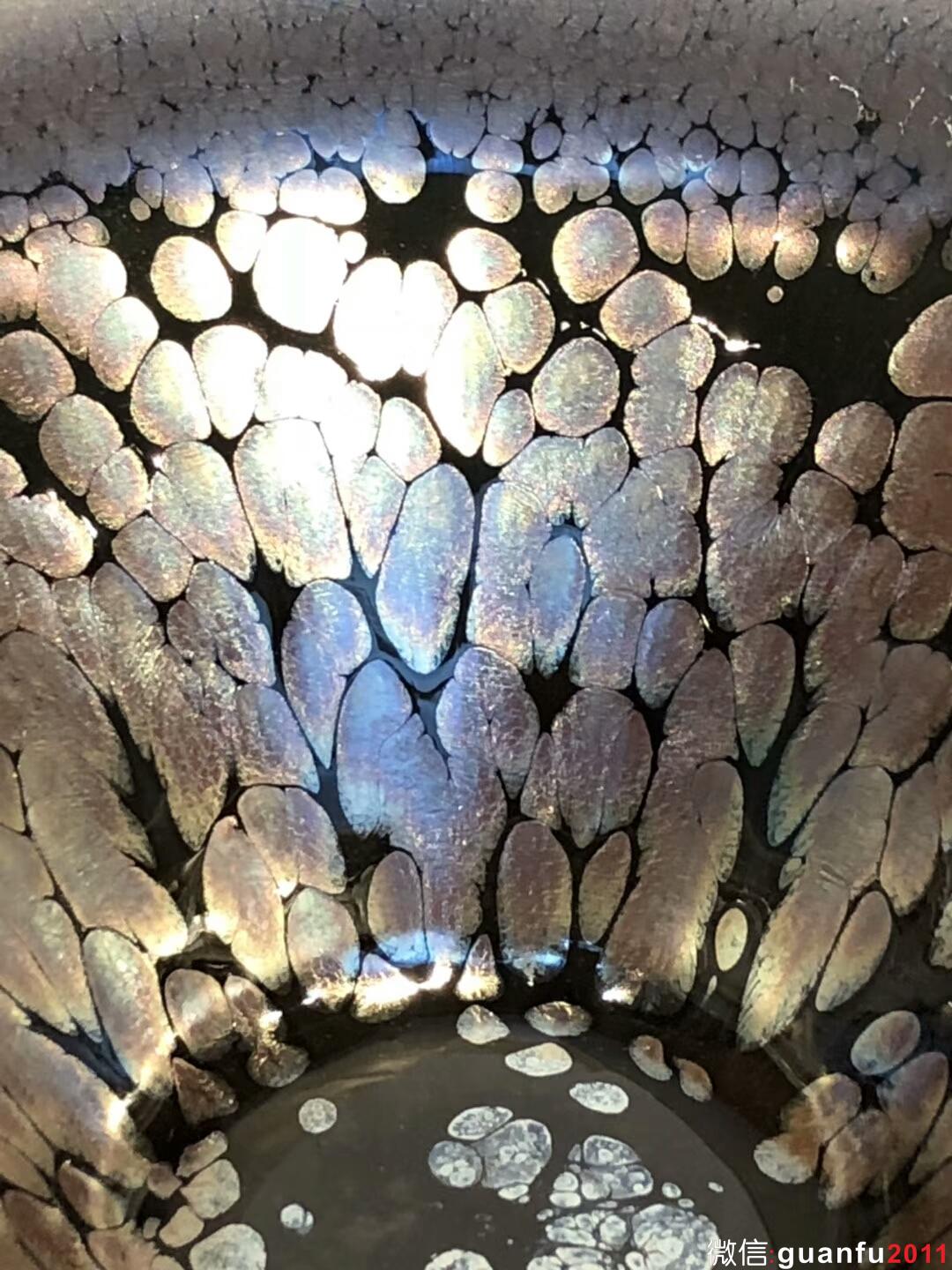 李昌海老師 彩蓮-鷓鴣斑 玉蘭杯 口徑：10高：6