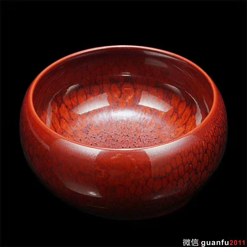 陳大鵬--極品 紅缽缽 （手寫款）    極品收藏 買到賺到