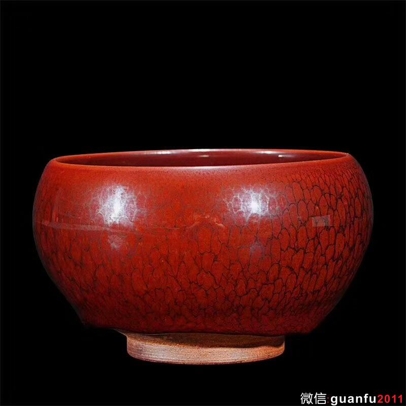 陳大鵬--極品 紅缽缽 （手寫款）    極品收藏 買到賺到