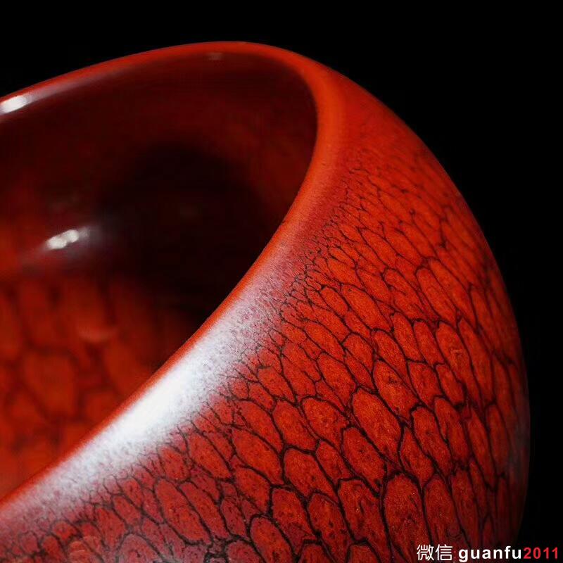 陳大鵬--極品 紅缽缽 （手寫款）    極品收藏 買到賺到