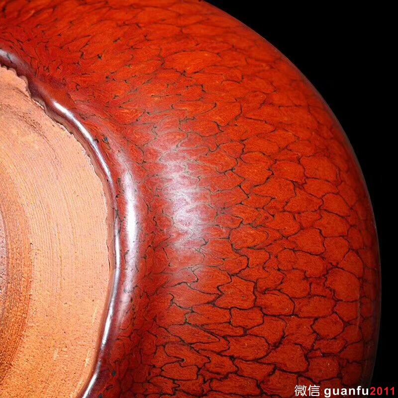 陳大鵬--極品 紅缽缽 （手寫款）    極品收藏 買到賺到