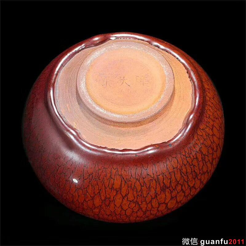 陳大鵬--極品 紅缽缽 （手寫款）    極品收藏 買到賺到