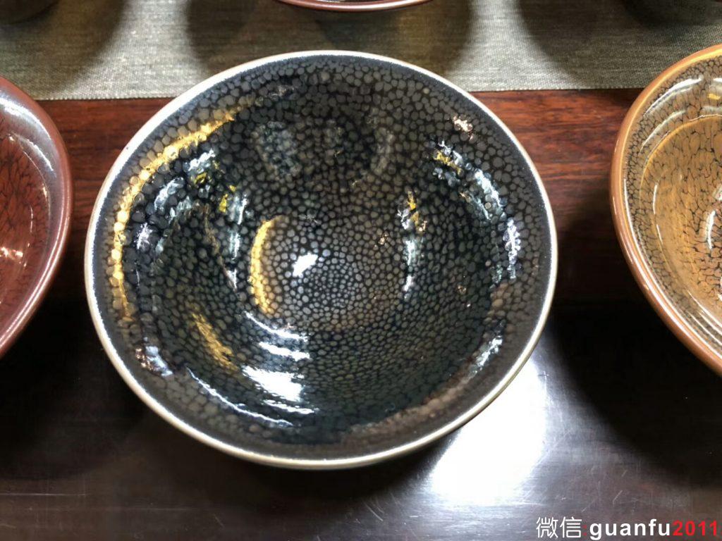 陳大鵬老師  10.5極品  鷓鴣斑 綠鷓鴣斑 油滴茶盞 珍珠斑茶盞