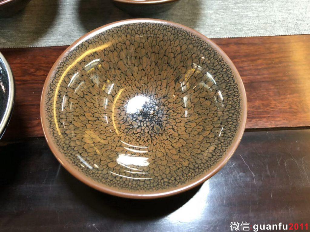 陳大鵬老師  10.5極品  鷓鴣斑 綠鷓鴣斑 油滴茶盞 珍珠斑茶盞