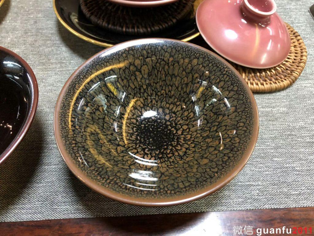 陳大鵬老師  10.5極品  鷓鴣斑 綠鷓鴣斑 油滴茶盞 珍珠斑茶盞