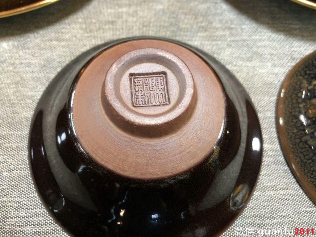 陳大鵬老師  10.5極品  鷓鴣斑 綠鷓鴣斑 油滴茶盞 珍珠斑茶盞