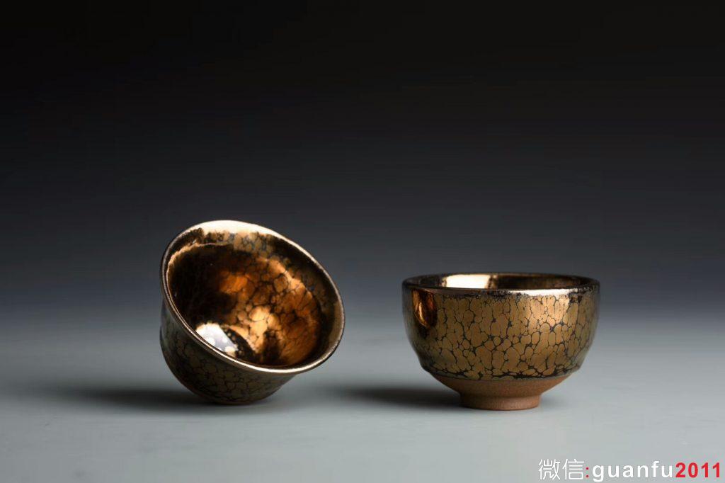 禮品  黃上興老師  金油滴 對(duì)杯