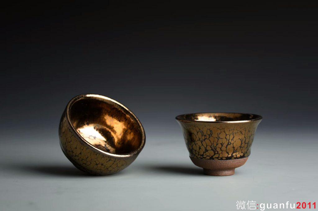 禮品  黃上興老師  金油滴 對(duì)杯