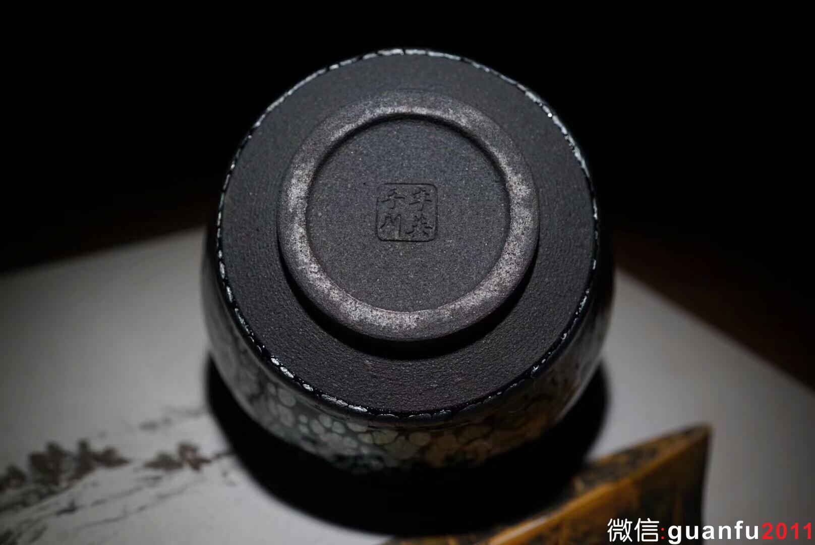李英?歲月  手工盞 將軍杯?9.3×6.7