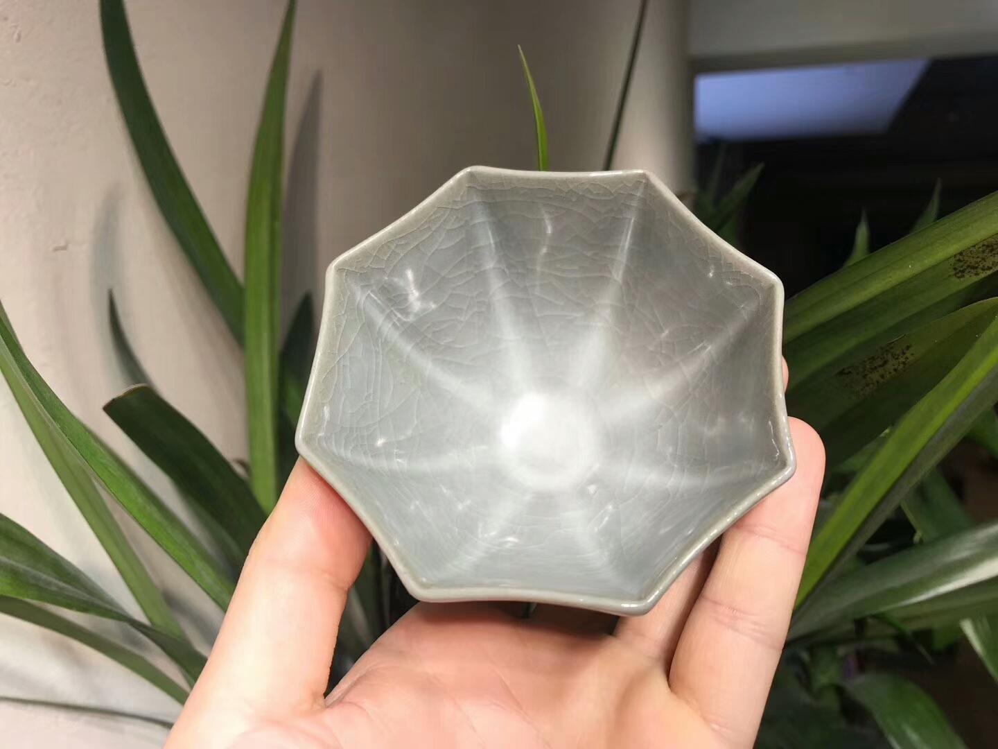 作者：陳勇老師 作品：哥窯 八方杯