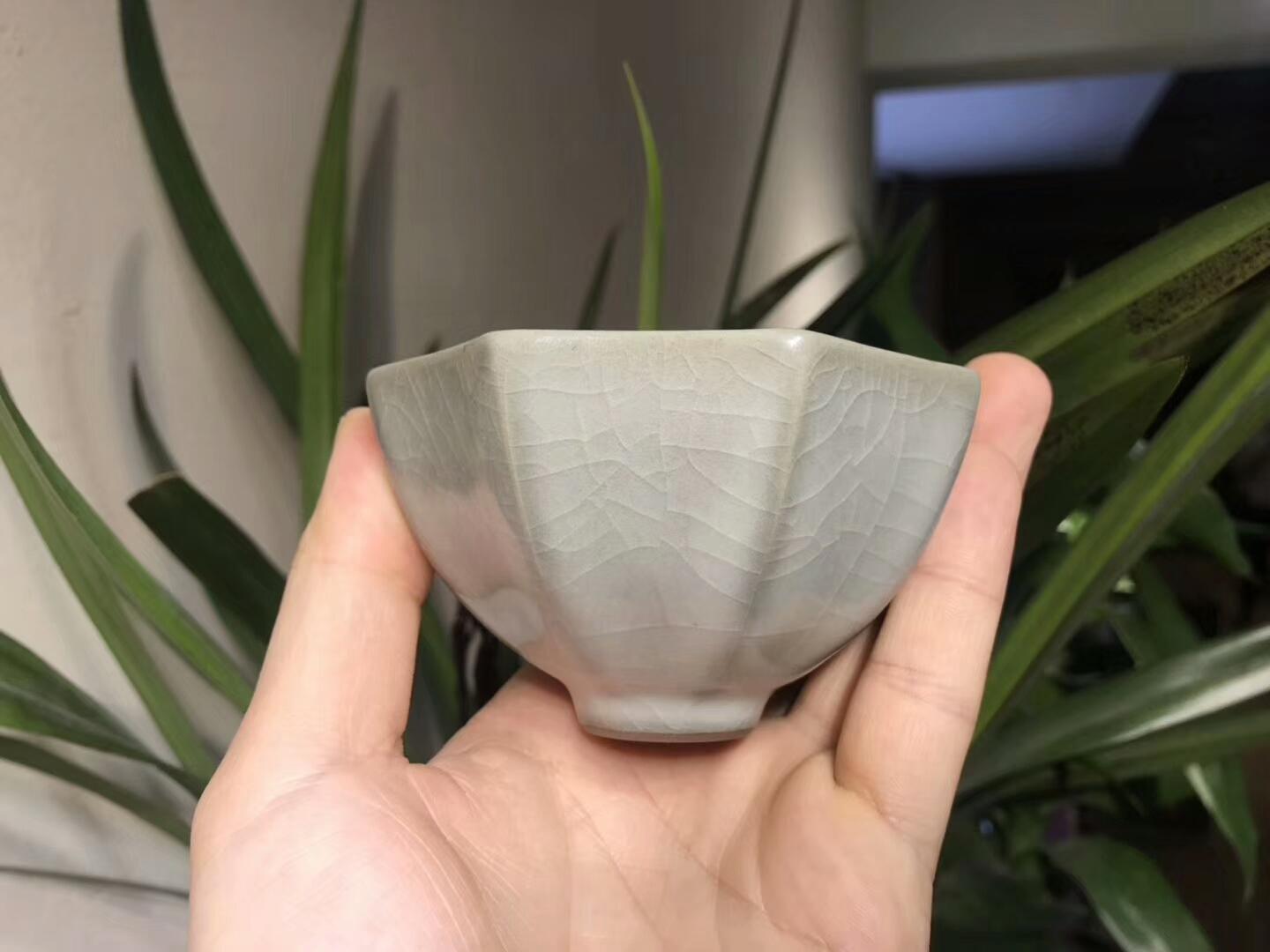 作者：陳勇老師 作品：哥窯 八方杯