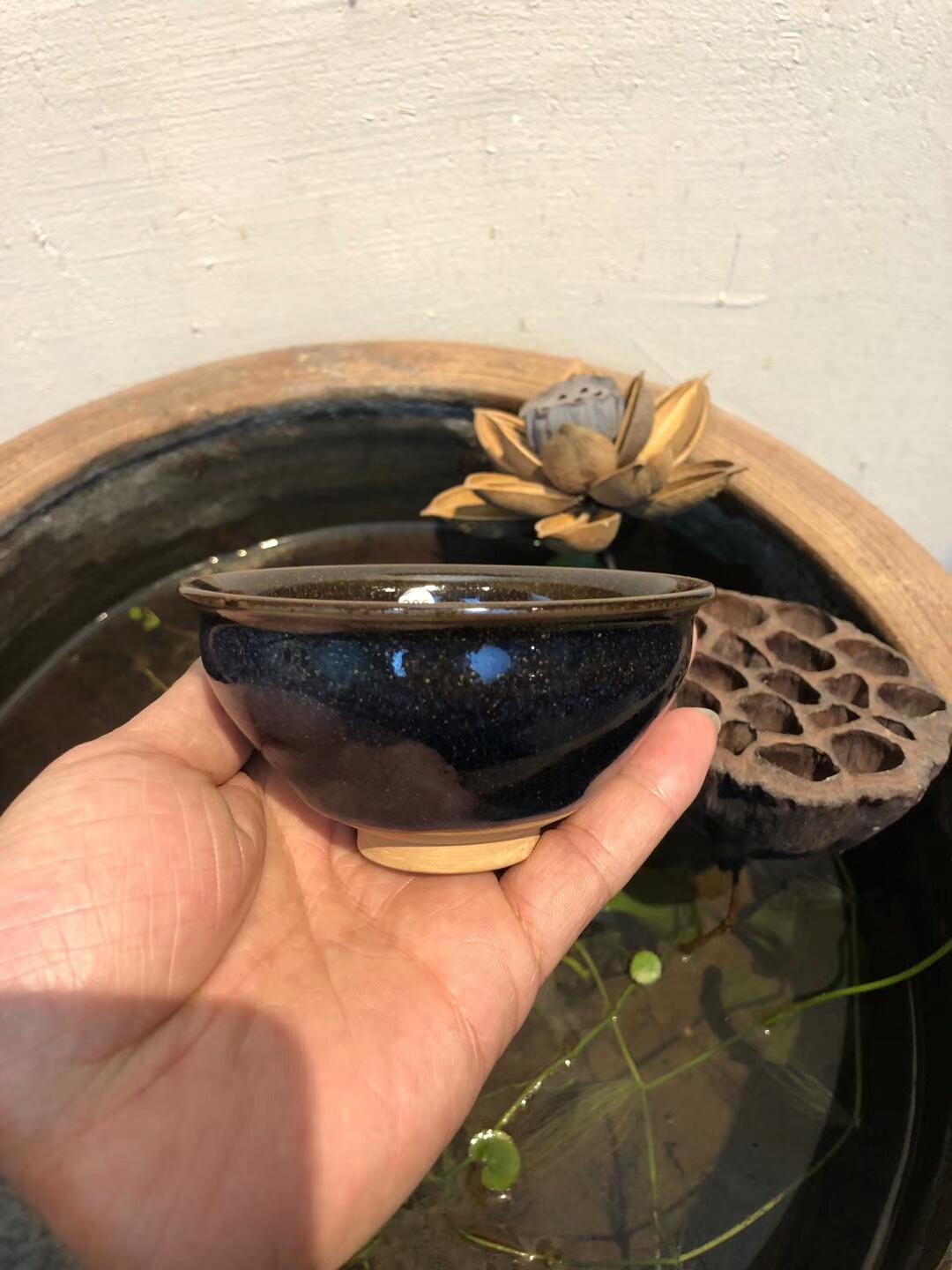 國大師 孫建興老師  烏金藍 束口盞