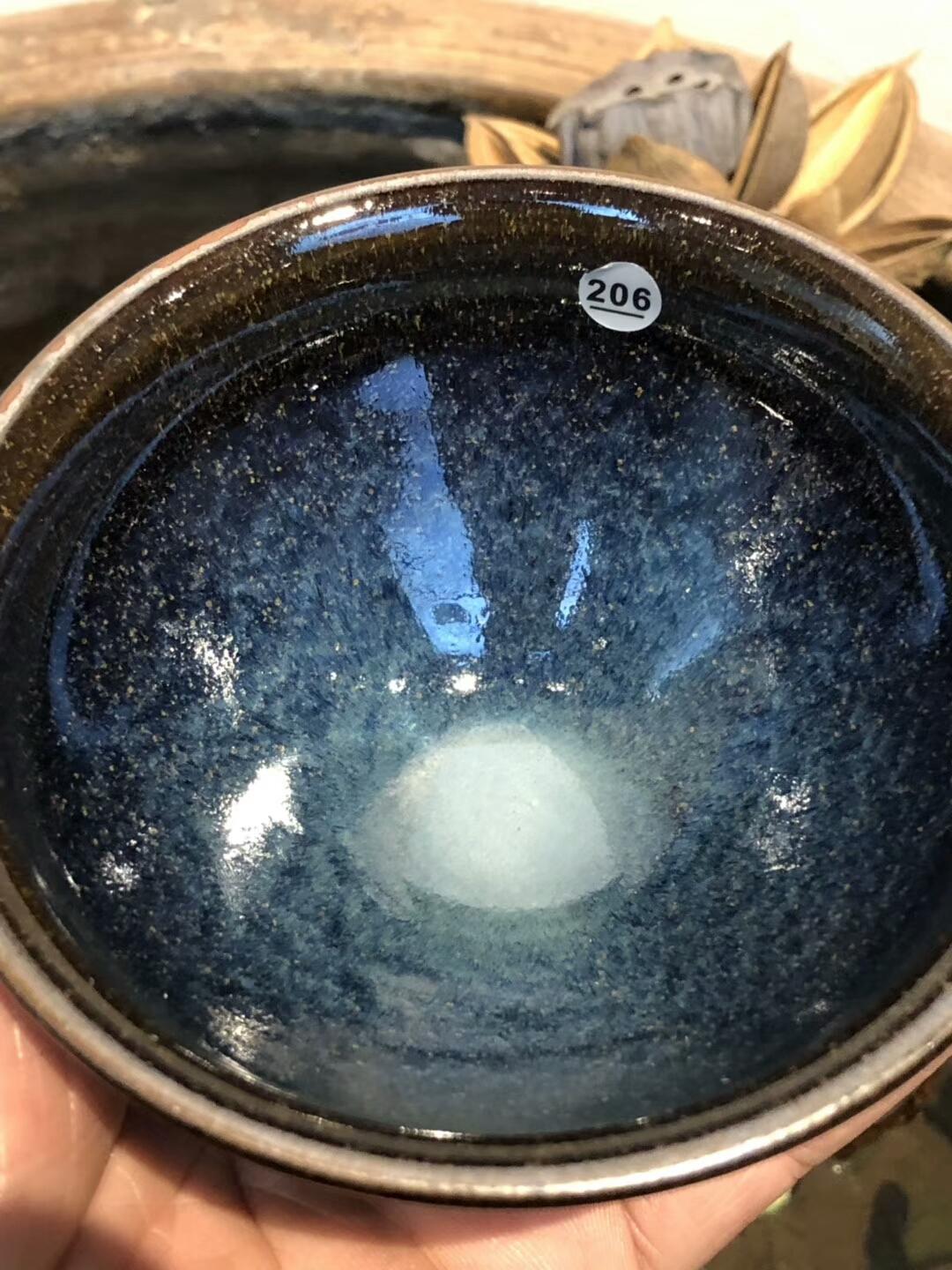 國大師 孫建興老師  烏金藍 束口盞