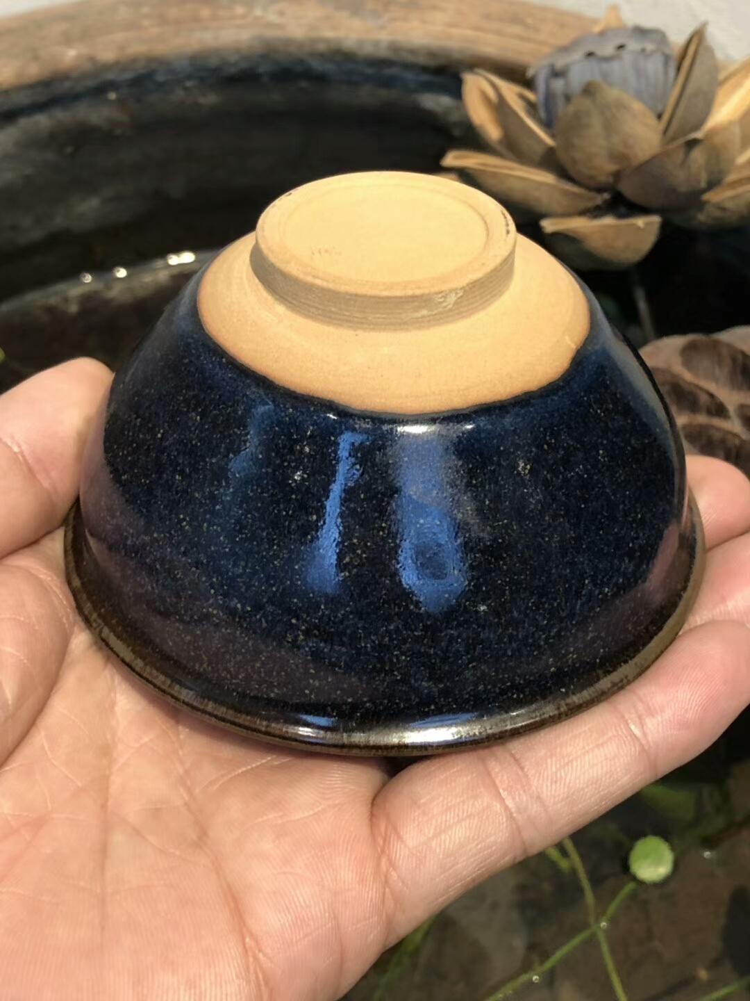 國大師 孫建興老師  烏金藍 束口盞